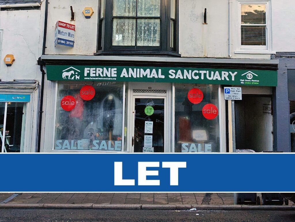 LET - 63 High Street, Honiton, EX14 1PW - Shop Premises